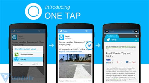 One Tap İndir Android İçin Tarayıcı Uygulaması Tamindir