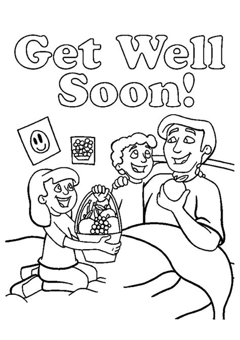 Funny get well coloring pages. Get Well Soon: Coloring Pages & Books - 100% FREE and ...