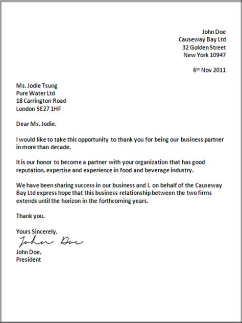 They have more of an official tone. Formal Business Letter Format | Official Letter sample ...