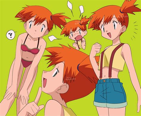 Misty Pokemon And More Drawn By Knhrpnkt Danbooru