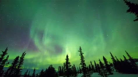 Amazing Video Of The Northern Lights Aurora Borealis In Alaska 03 19 2015 Youtube