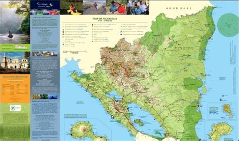 New Tourist Map Of Nicaragua Available To The Public