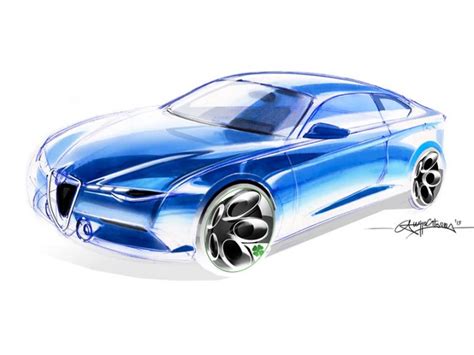 Car Sketching And Rendering With Markers And Photoshop Car Body Design