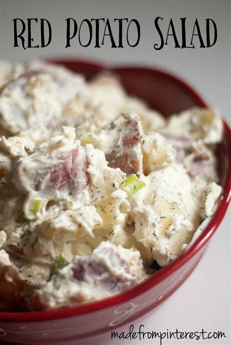 Red Potato Salad You Want This Recipe Red Potato Salad Potatoe