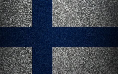 1920x1080px 1080p Free Download Flag Of Finland Leather Texture