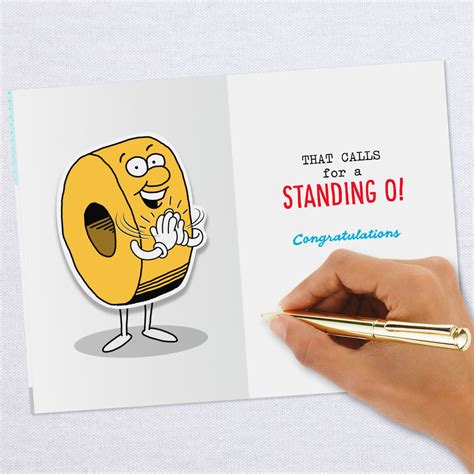 Standing Ovation Funny Congratulations Card Greeting Cards Hallmark