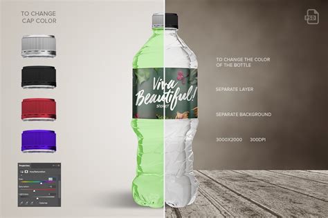 Bottle Water Mockup Creative Product Mockups Creative Market