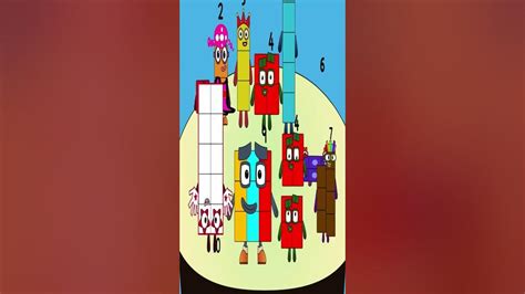 A Band Of Numberflocks Shorts Numberblocks Youtube