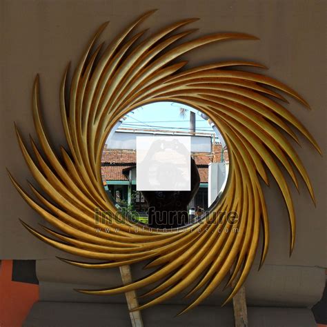 Cermin dinding ikea desainrumahid com. Hiasan Dinding Cermin Hias Vortex Gold Leaf | Desain Interior