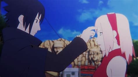Sasuke And Sakura Moment In Naruto Ultimate Ninja Stormcant Believe