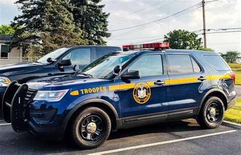 New York State Police Ford Utility Interceptor Police Vehicles