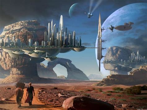 41 Sci Fi Landscape Wallpapers Hd Wallpapersafari