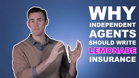 Ask to speak to an agent. Why Independent Agents Should Write Lemonade Insurance - YouTube