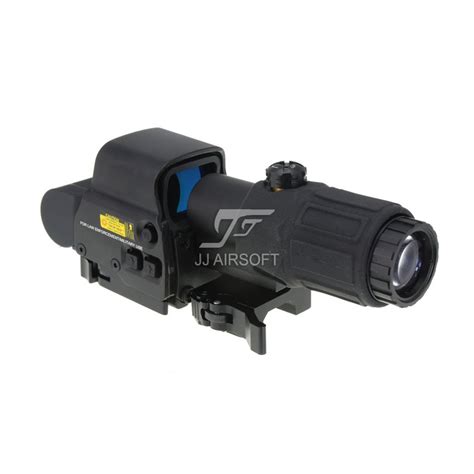 Eotech Style Exps 558 Holographic Red Dot Sight G33 3x Magnifier