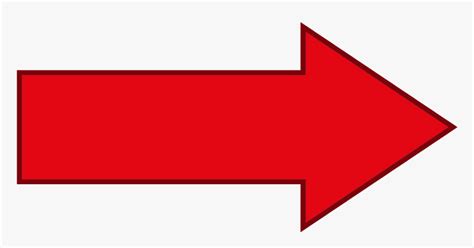 Red Arrow Pointing To The Right Hd Png Download Transparent Png