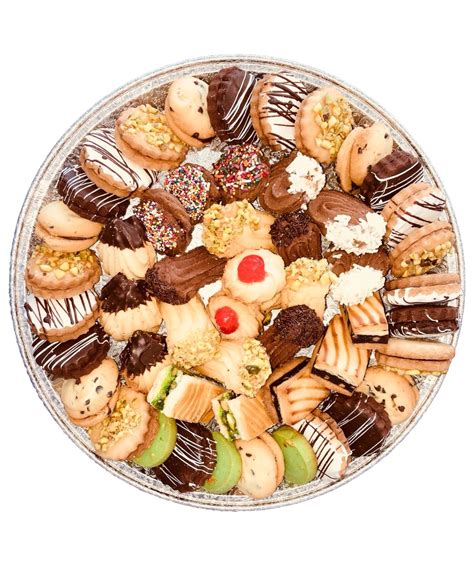 Assorted Cookies Round Tray Farhat Sweets