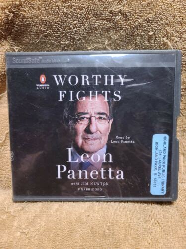 Shelf62n Audiobook~worthy Fights Leon Panetta Unabridged 16 Cds Ebay