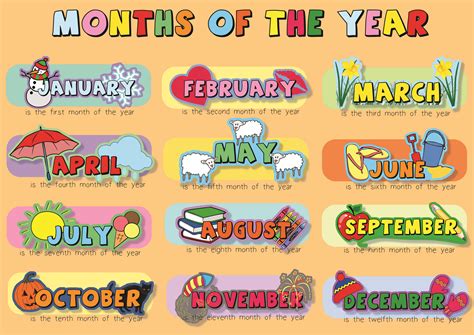 Cartoon Months Of The Year Pictures to Pin on Pinterest - PinsDaddy