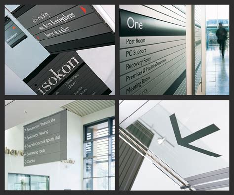 Modular Sign Systems Stylish And Contemporary And Suited To Many Uses
