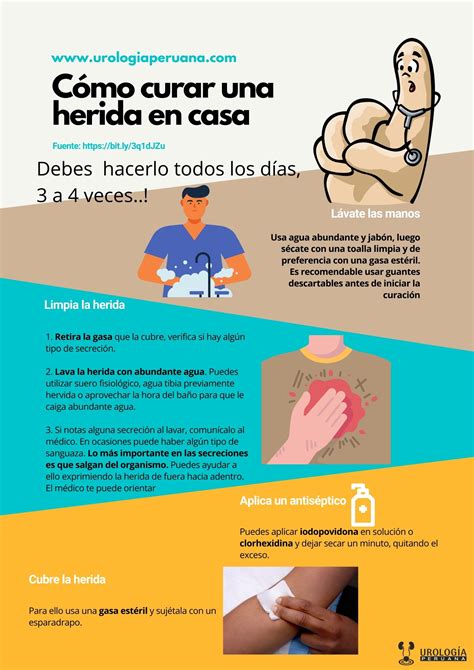 Cómo Curar Una Herida En Casa Urología Peruana Dr Susaníbar