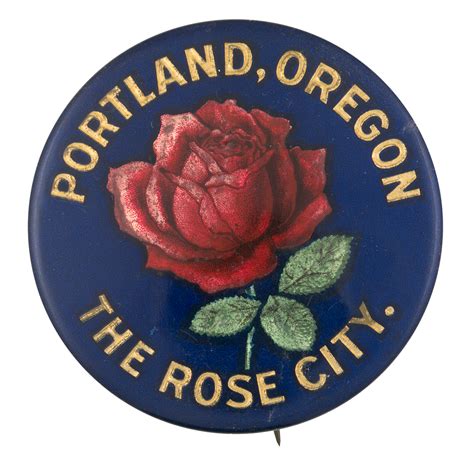 Portland Oregon The Rose City Busy Beaver Button Museum