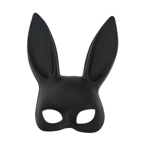 Bunny Mask Womens Masquerade Rabbit Mask For Birthday Easter Halloween