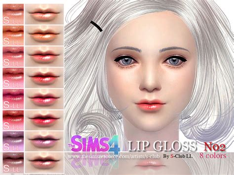 Lipstick 201909 By S Club For The Sims 4 Spring4sims