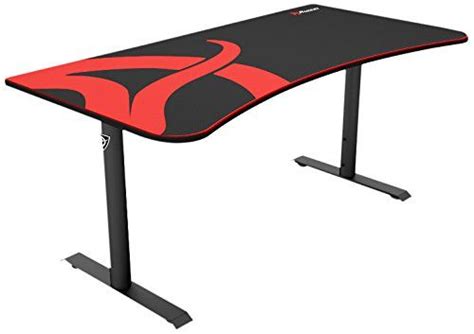 Arozzi Arena Gaming Desk - Black For Sale | Gaming computer desk, Gaming desk black, Good gaming ...