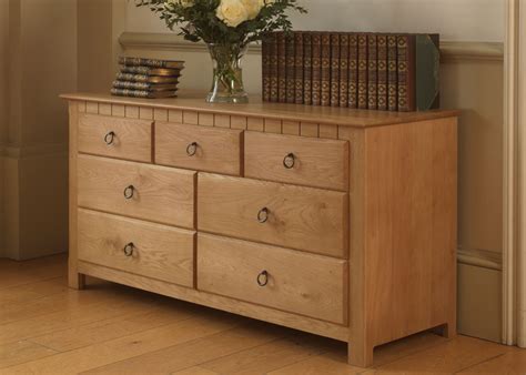 7 Drawer Wide Chest Of Drawers Handmade In The Uk Revival Beds