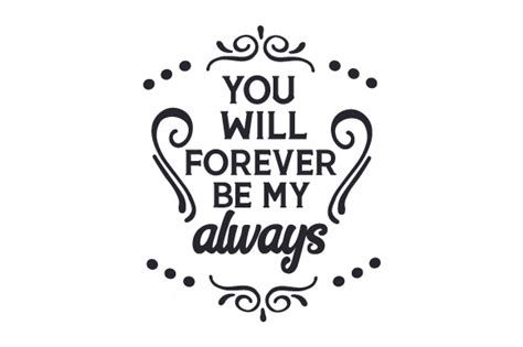 Debido a su madre, kyoko ha sufrido de baja autoestima desde que era niña. You will forever be my always SVG Cut file by Creative ...