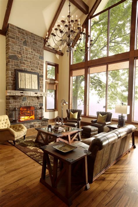 | rustic living room tables. 20 Cozy Rustic Living Room Designs To Ensure Your Comfort