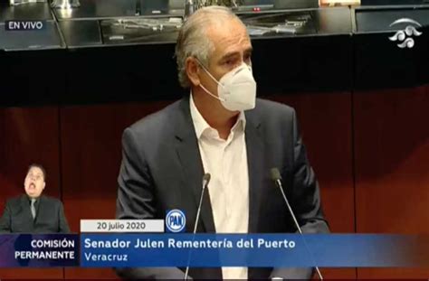 Senador Julen Rementer A Del Puerto Para Referirse Al Periodo