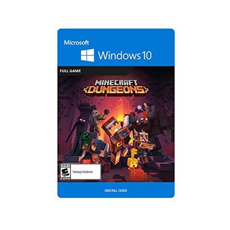 Minecraft Dungeons Standard Edition Windows 10 Digital Code