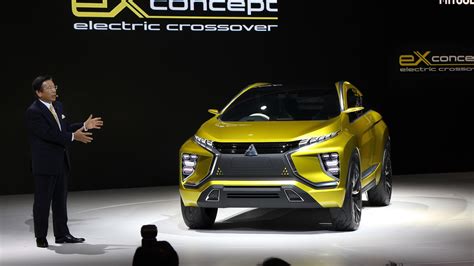 Mitsubishi Ex Live Shots Of Electric Suv Concept At Tokyo Motor Show