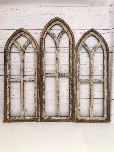 20 Arched Wooden Window Frame Homyhomee