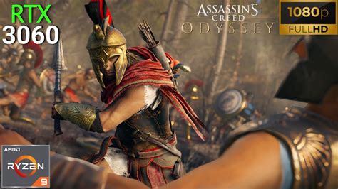 Assassin S Creed Odyssey RTX 3060 Ryzen 9 5900X Max Settings