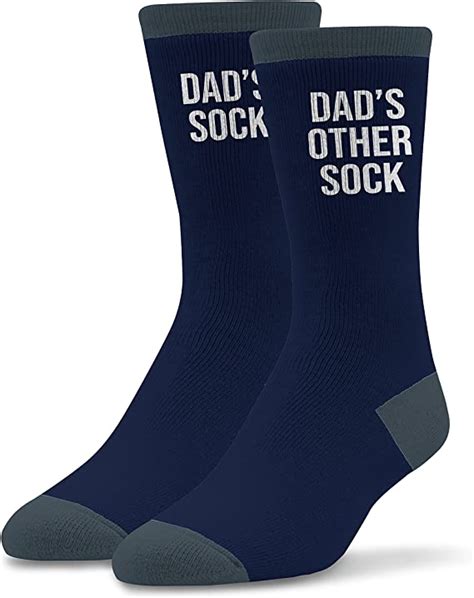 Socktastic Men S Funny Dad Socks Funny Novelty Socks For Dad S Fits Shoe Sizes 8 13 Amazon