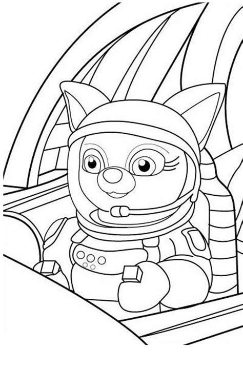 Dotty In Special Agent Oso Rocket Coloring Page Download And Print