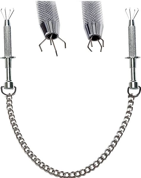 Onundon Nipple Clamps Nipple Sex Nipple Clamps With Metal Chain Nipple Clamps For Bdsm Erotic Sm