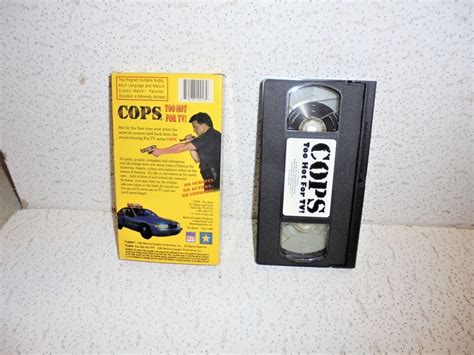 COPS Too Hot For TV VHS Video Out Of Print Uncensored EBay