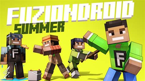 Fuziondroid Summer By Senior Studios Minecraft Skin Pack Minecraft