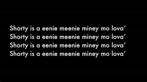 Eenie Meenie By Justin Bieber Ft Sean Kingston With Lyrics YouTube