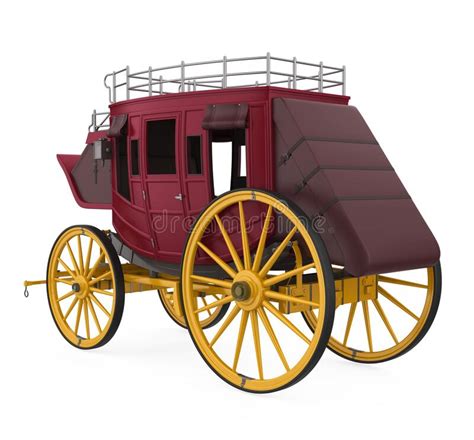 Classic Carriage Isolated Stock Illustration Illustration Of Royal