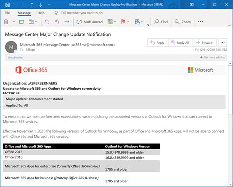 Office 365 Outlook How To Configure An Out Of Office Notification In