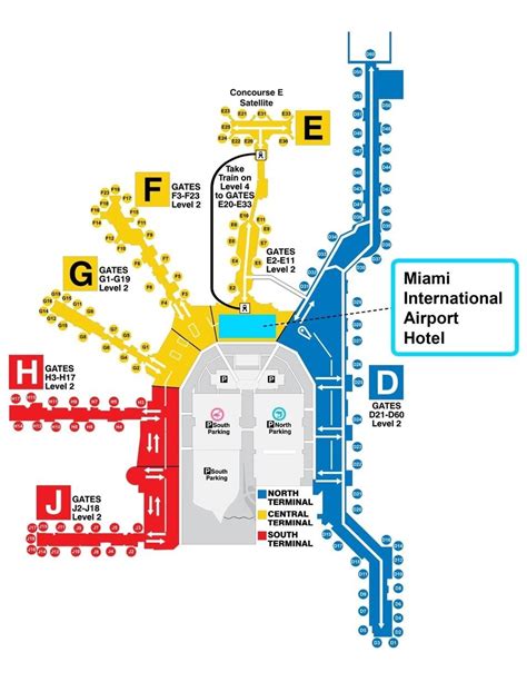 Hongkong Philadelphia Unter Miami International Airport Map Einreichen
