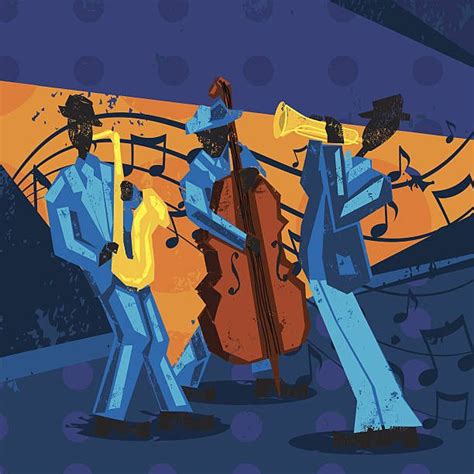 Jazz Music Illustrations Royalty Free Vector Graphics And Clip Art