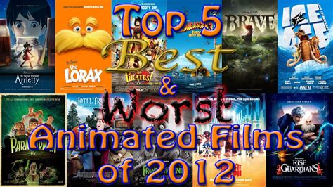 Top 5 Best And Worst Animated Films Of 2012 Youtube