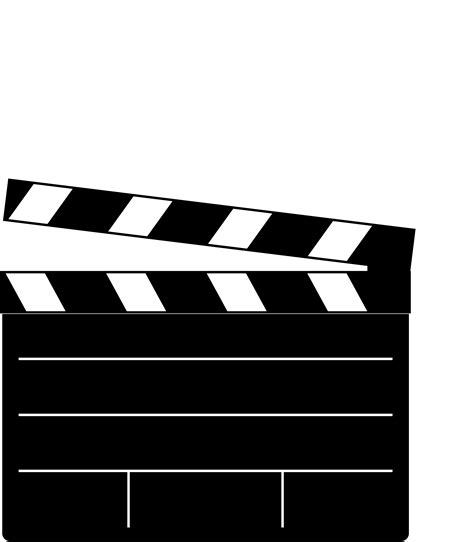 Movie Clapper Clip Art Clapperboard 3115x3563 Png Download