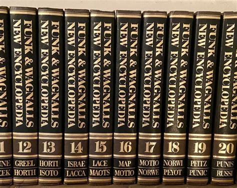 Funk And Wagnalls New Encyclopedia Set1979homeschooling Reference Books
