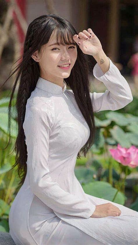 Pin By Trancuongdad On Vietnamese Long Dress 5 Asian Beauty Girl Asian Beauty Asian Model Girl